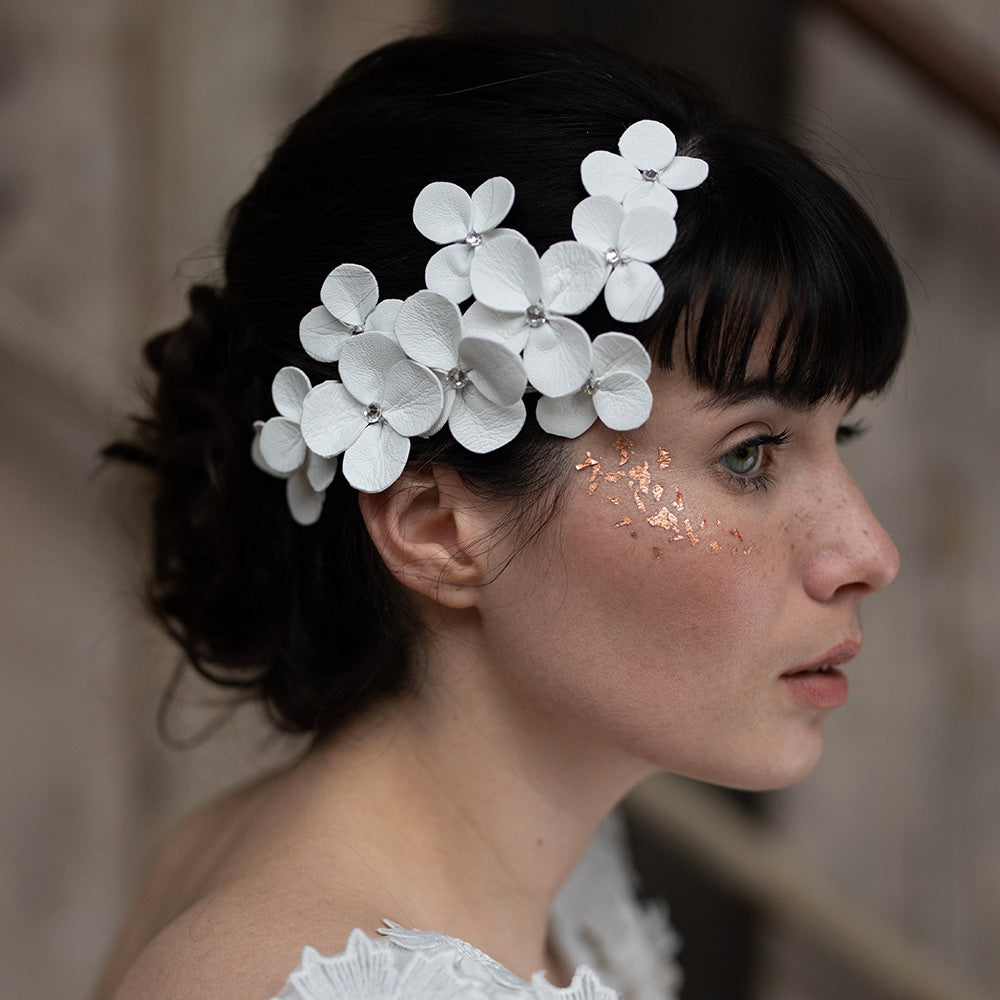 Peigne Daisy Jaune pale