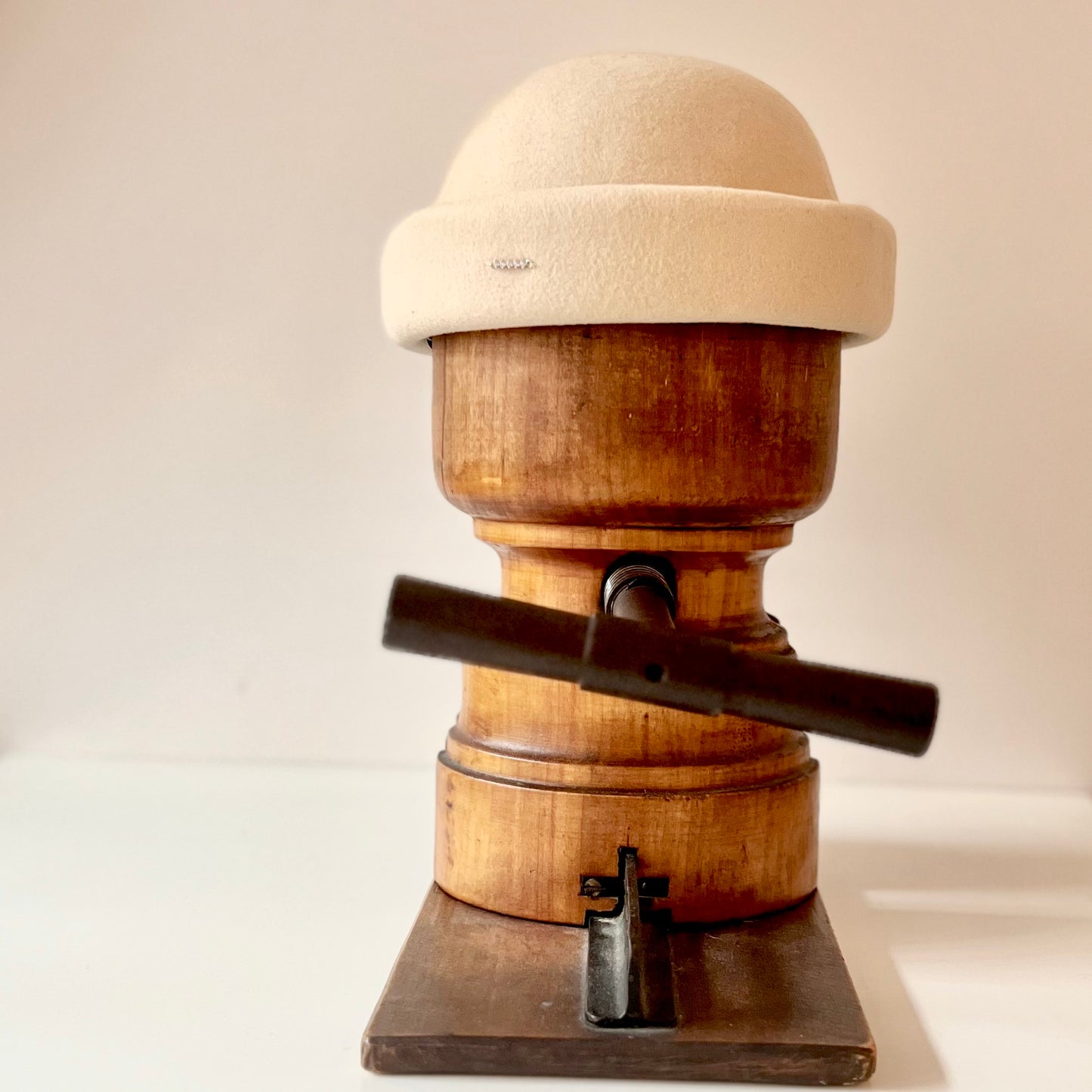 Chapeau Sacha beige Crème
