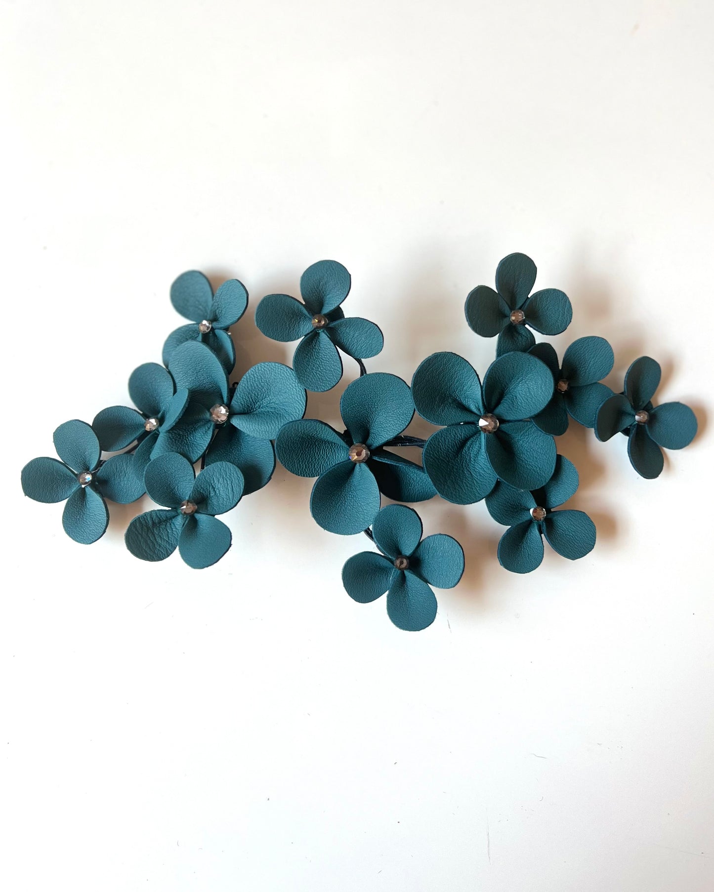 Peigne Daisy Bleu canard
