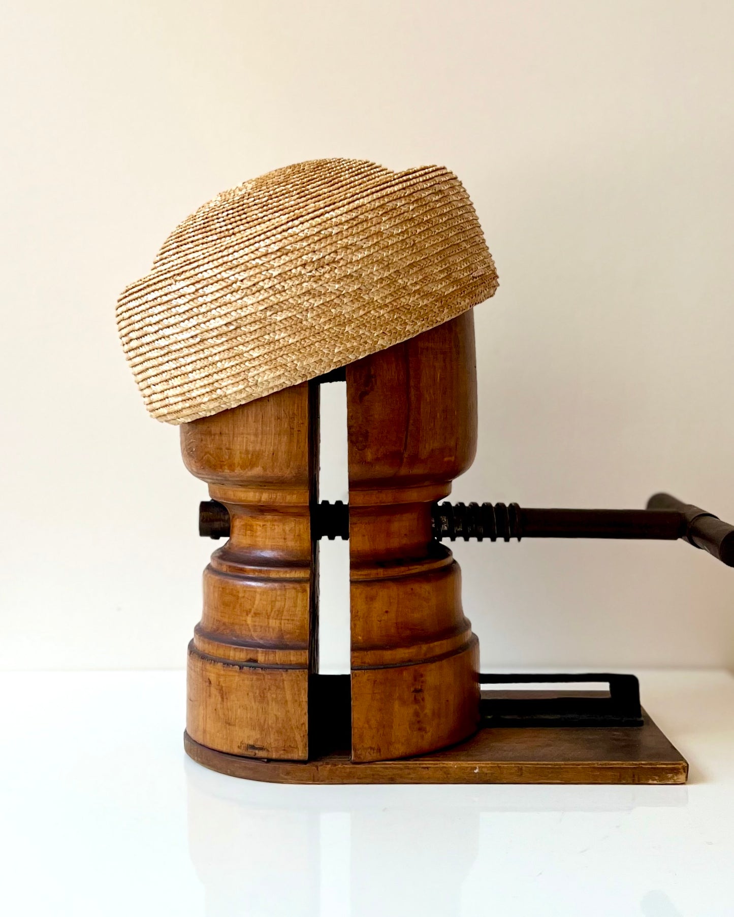 Chapeau Toque Kennedy Paille cousue