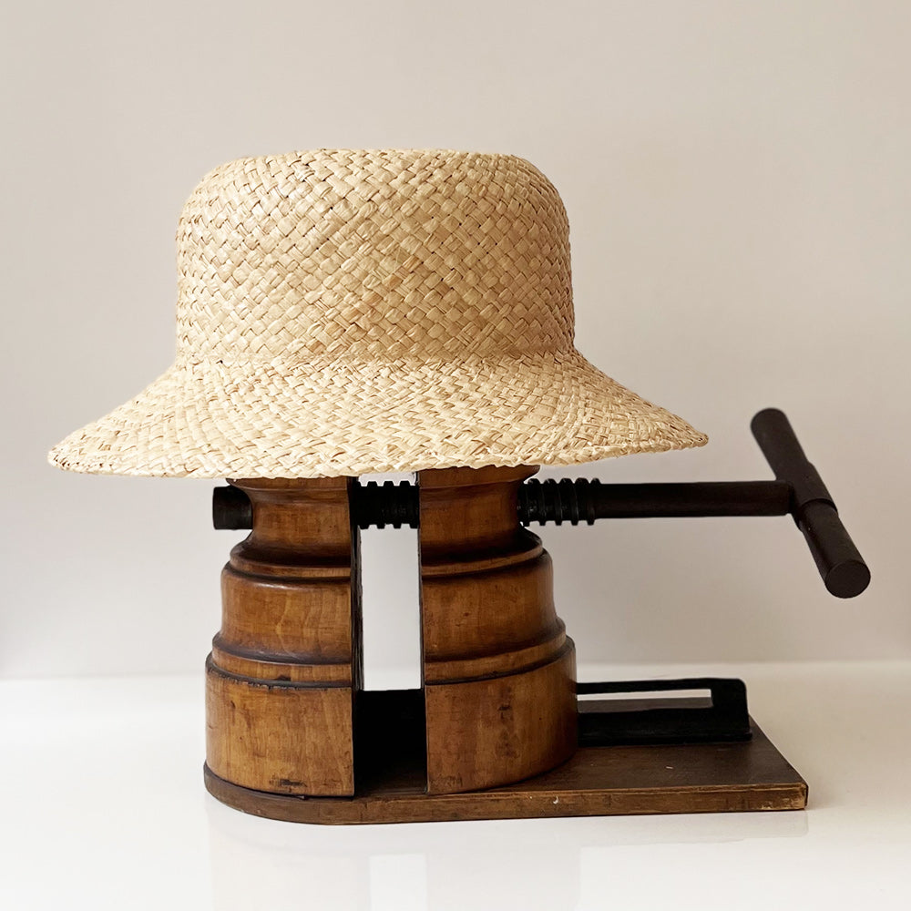Chapeau Bob Michelle paille Raphia