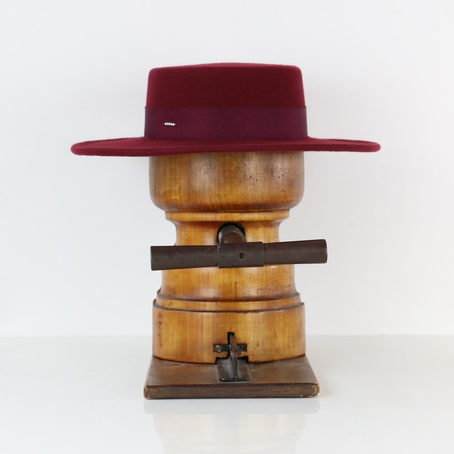 Canotier Jeanine Bordeaux