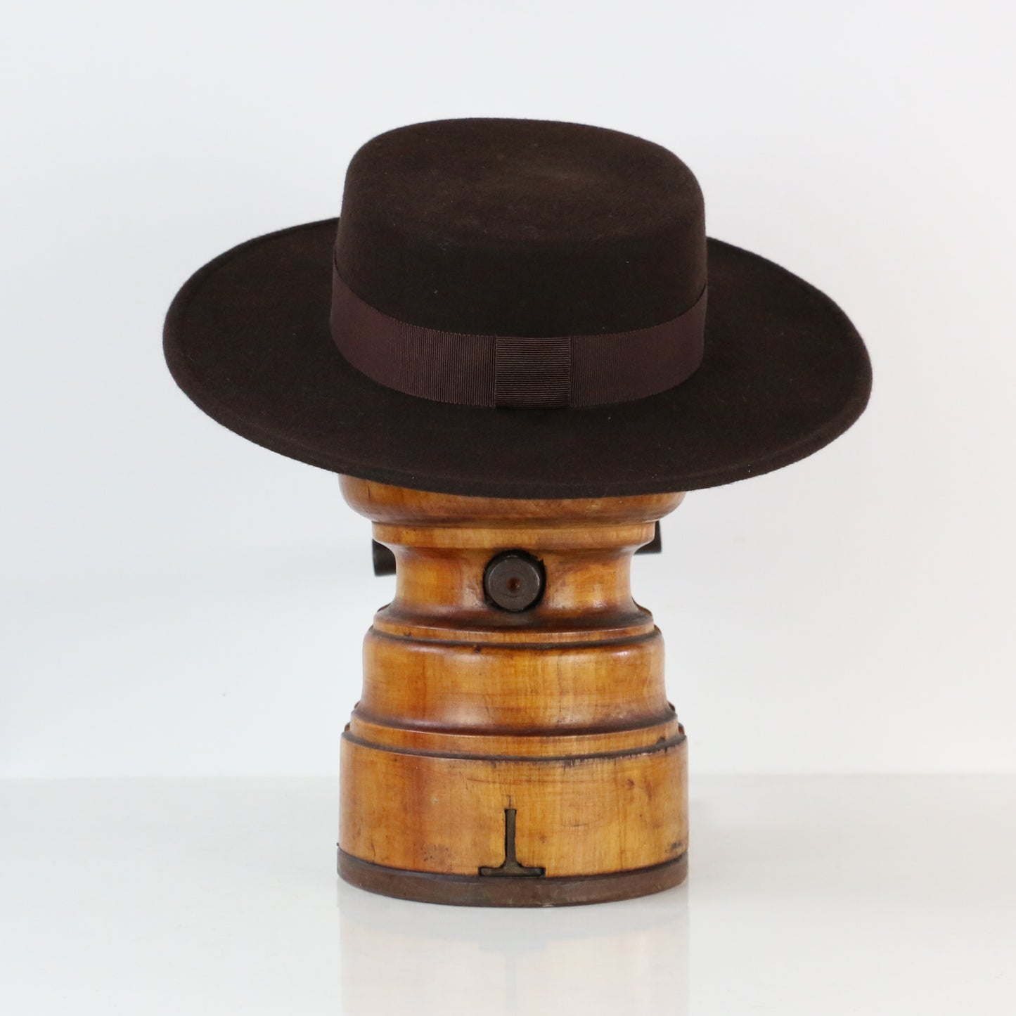 Canotier Jeanine Marron