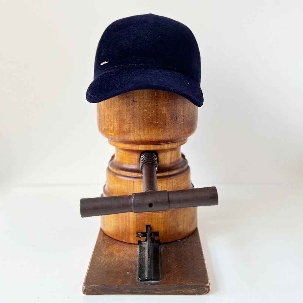 Casquette Babette Bleu Marine feutre lapin