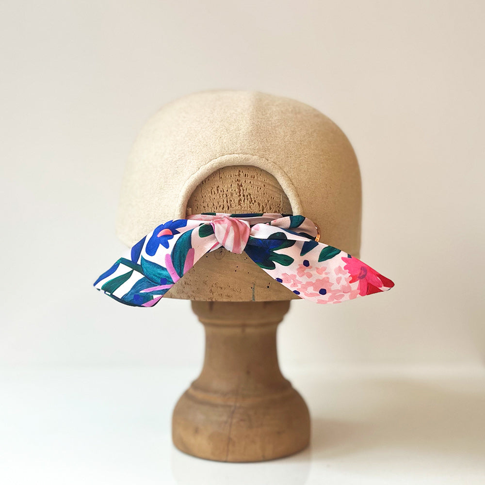 Casquette Babette Beige feutre laine merinos