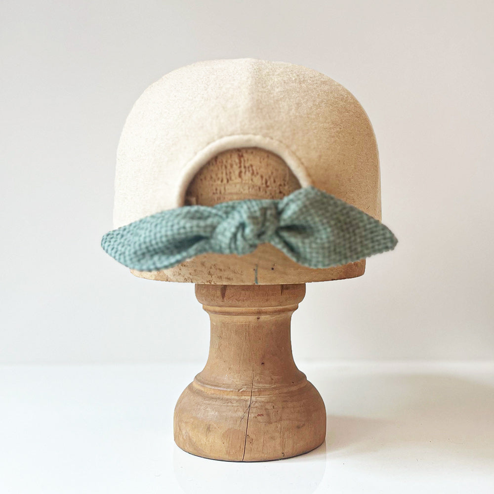 Casquette Babette Beige feutre laine merinos