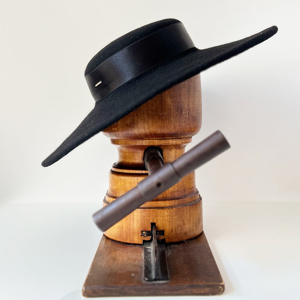 Chapeau Plateau noir