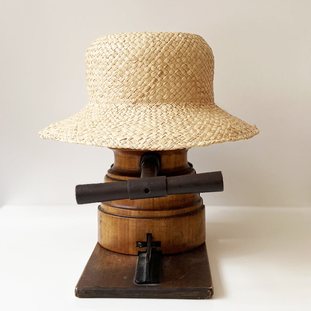 Chapeau Bob Michelle paille Raphia