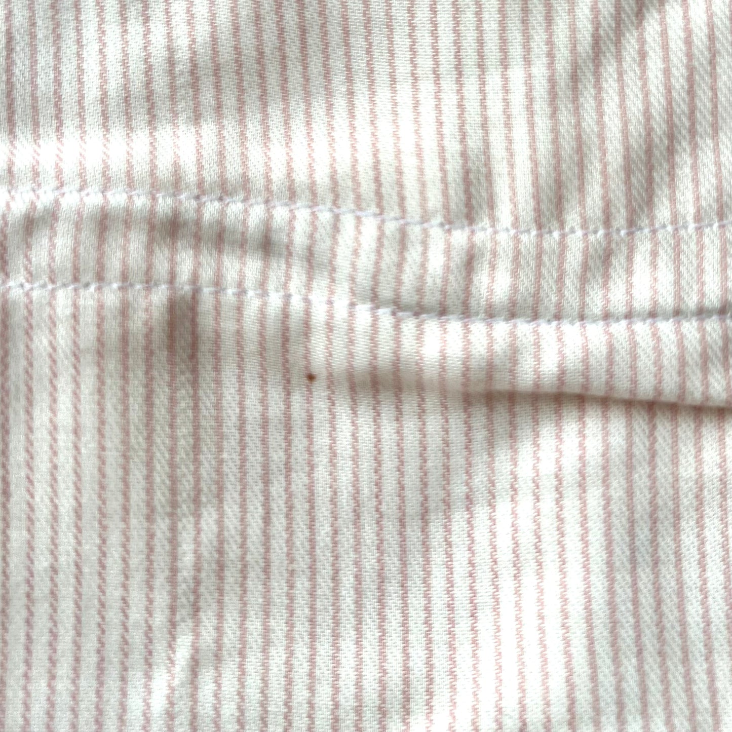 Bandeau Georgette Rayures rose nude