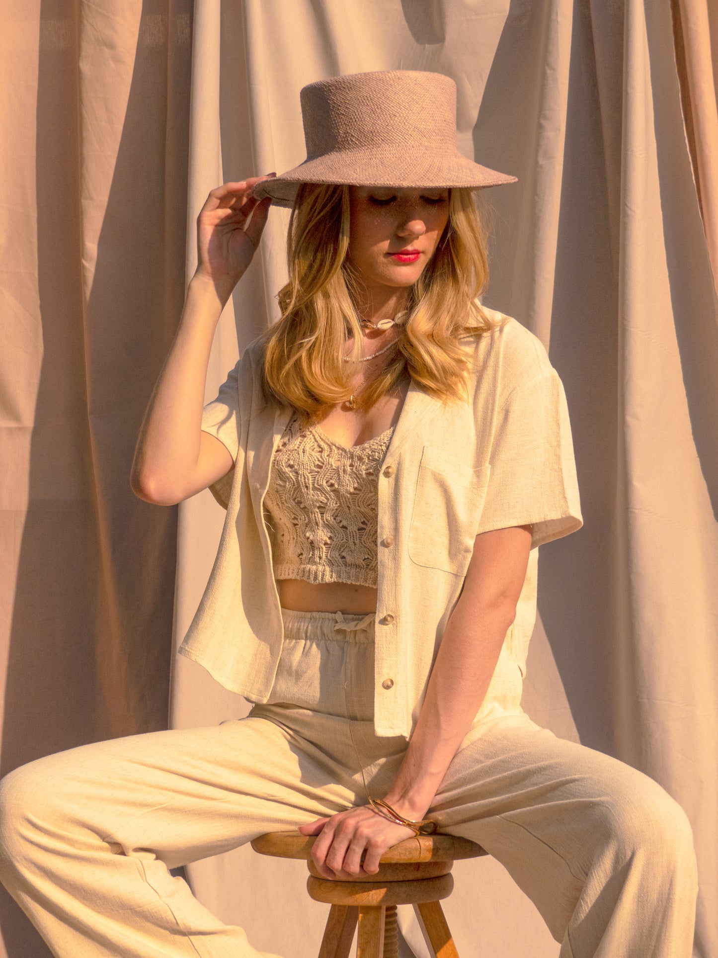Chapeau Bob Michelle panama Lin