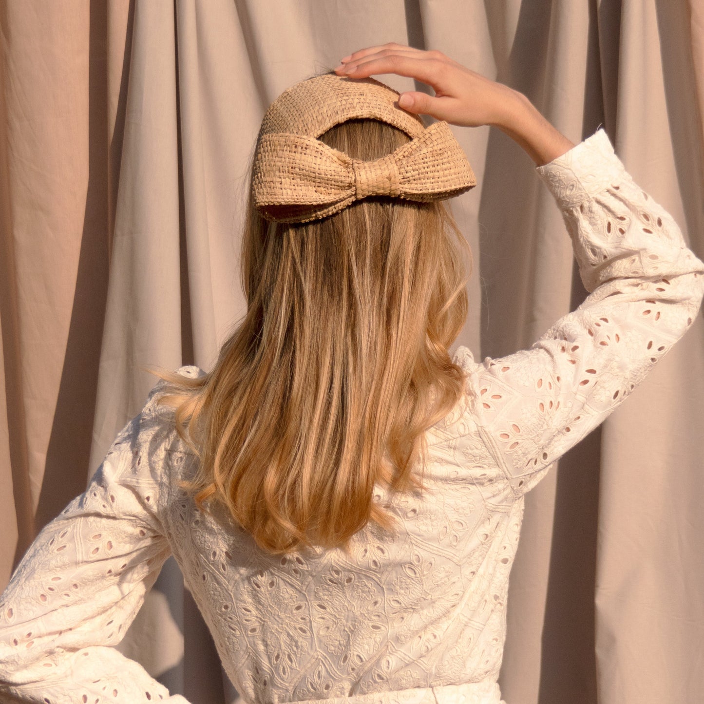 Headband Betty Paille cousue