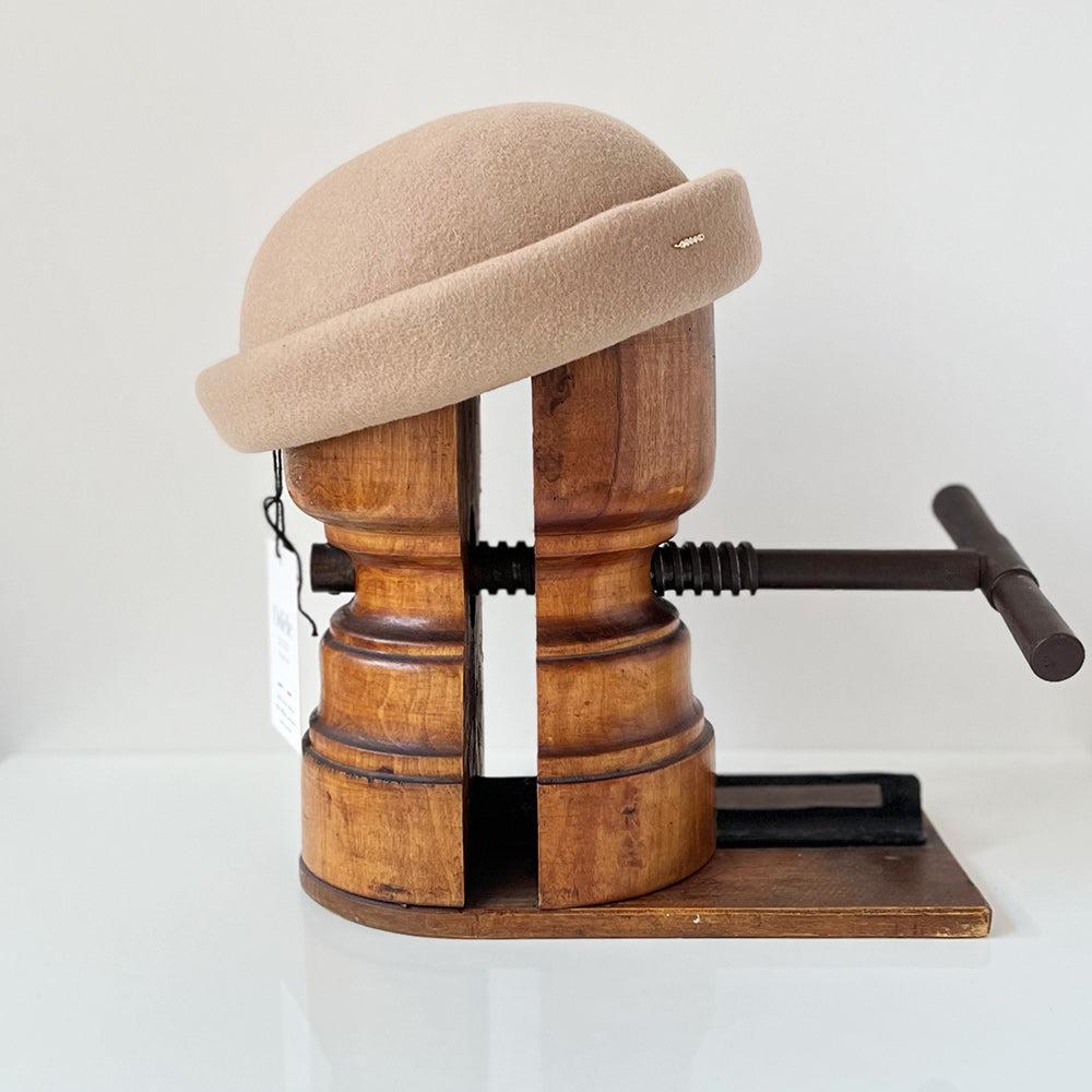 Chapeau Sacha beige sable