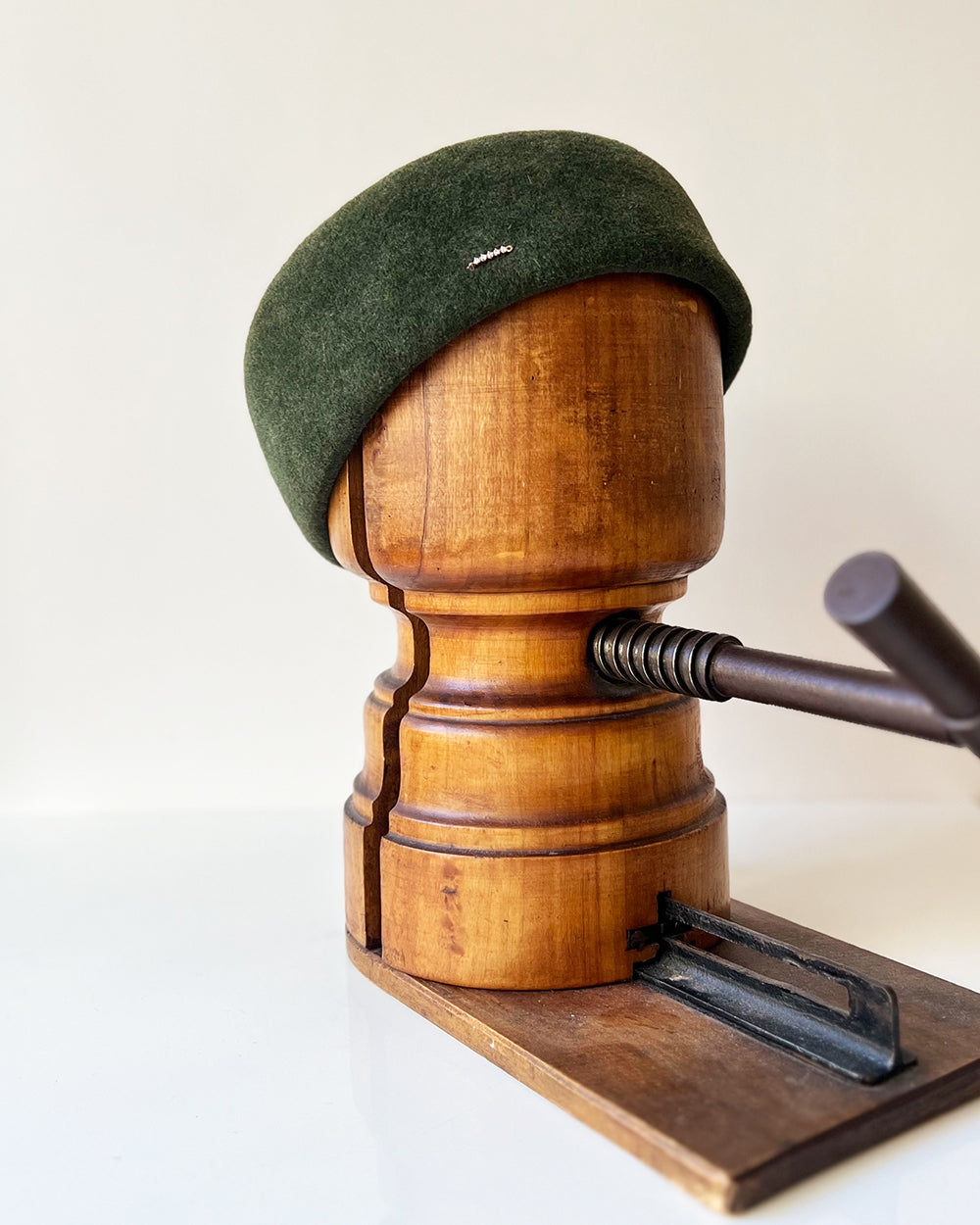 Chapeau Toque Kennedy Feutre lapin kaki
