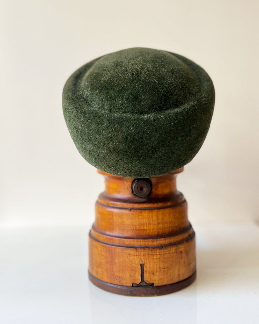 Chapeau Toque Kennedy Feutre lapin kaki