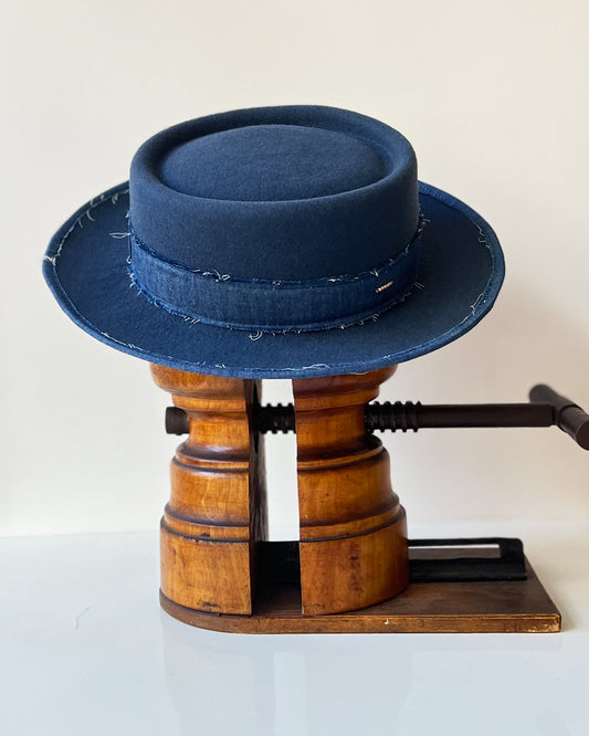 Canotier Denise Bleu jean