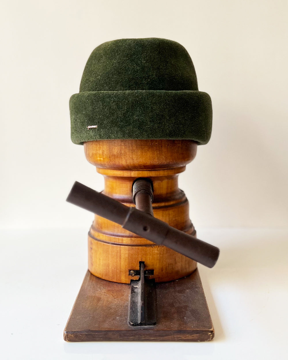 Chapeau Toque Linette feutre lapin Kaki