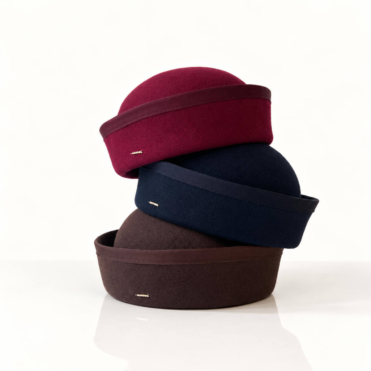 Marinette Feutre bleu nuit Navy