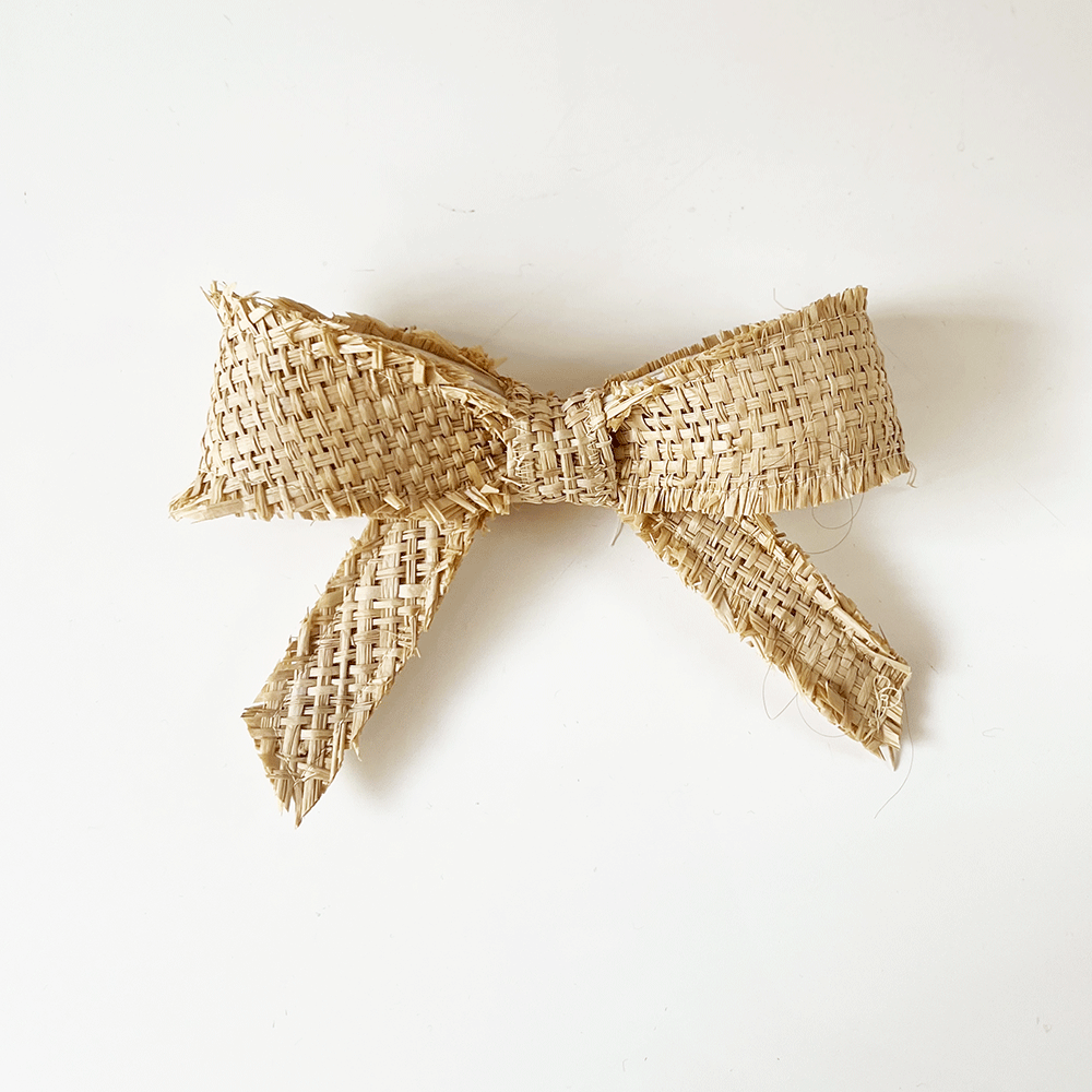 Noeud Josette paille nouveau