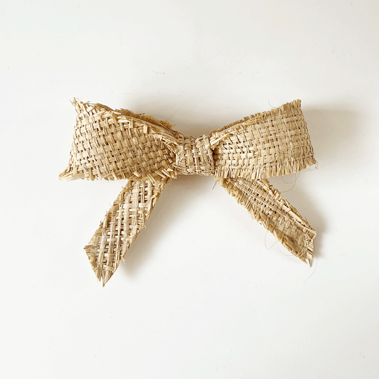 Noeud Josette paille nouveau