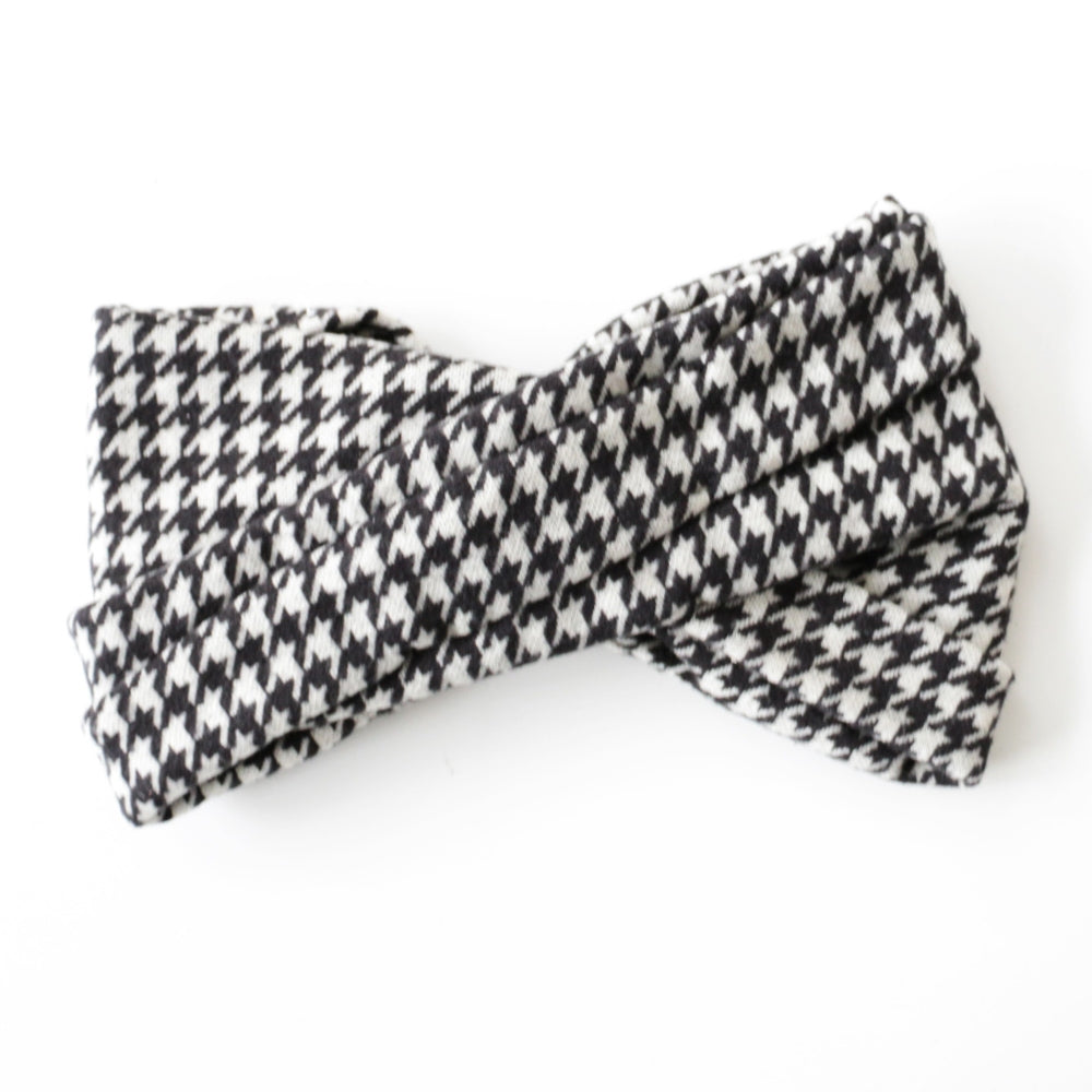 Bandeau turban Margaret Noir et Blanc