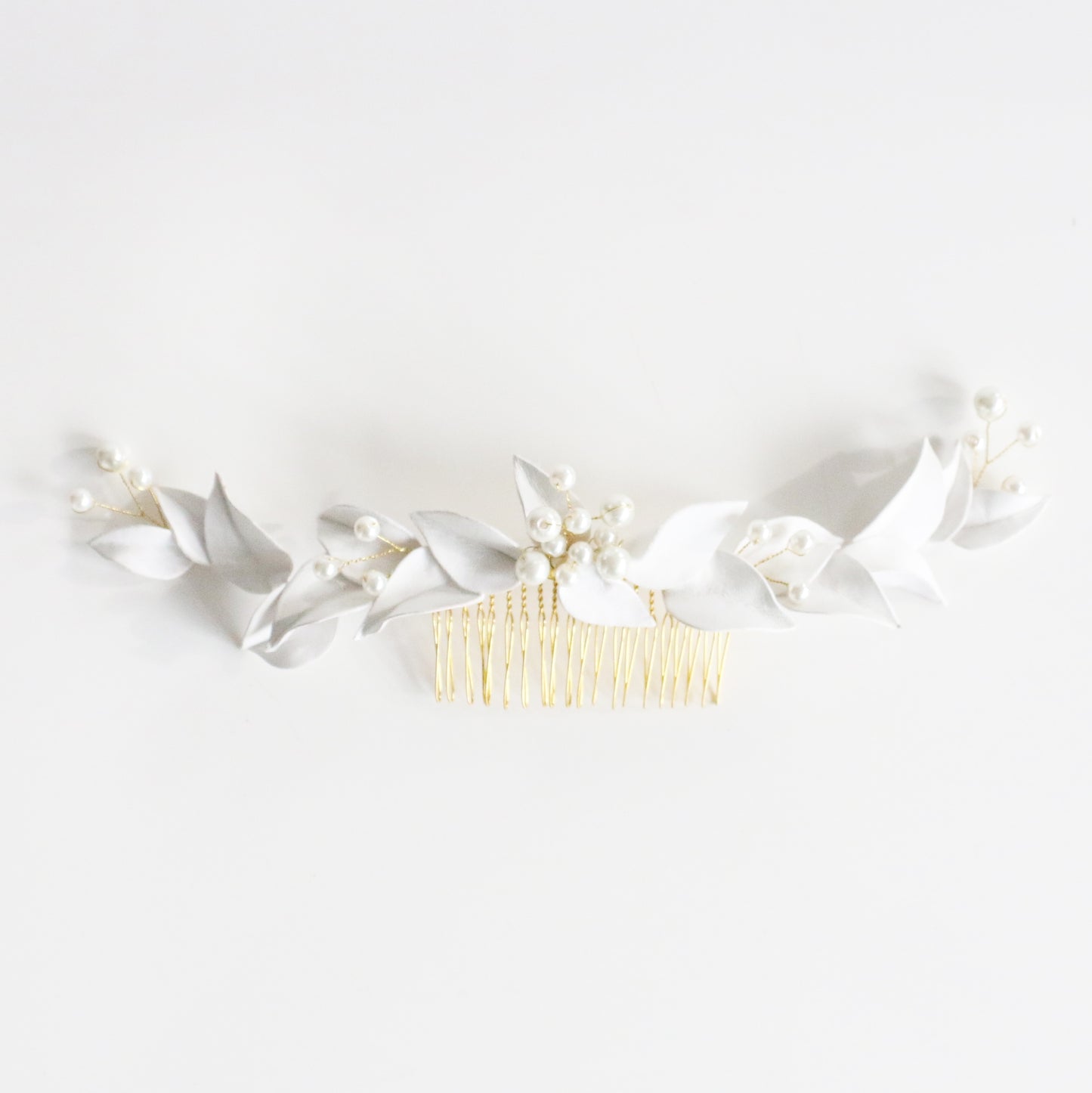 Peigne Cary Blanc - La Mariée