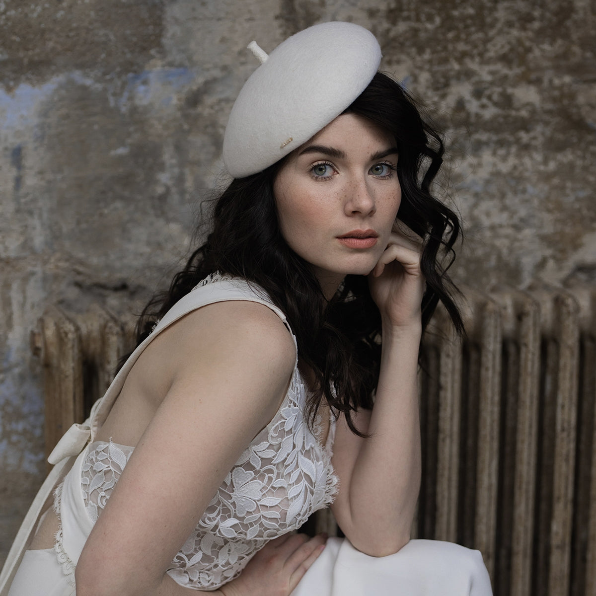 Béret Arlette Blanc Vide Atelier