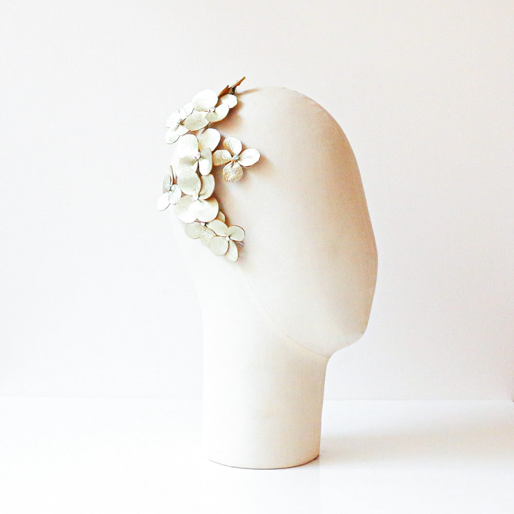 Peigne Daisy Or Platine