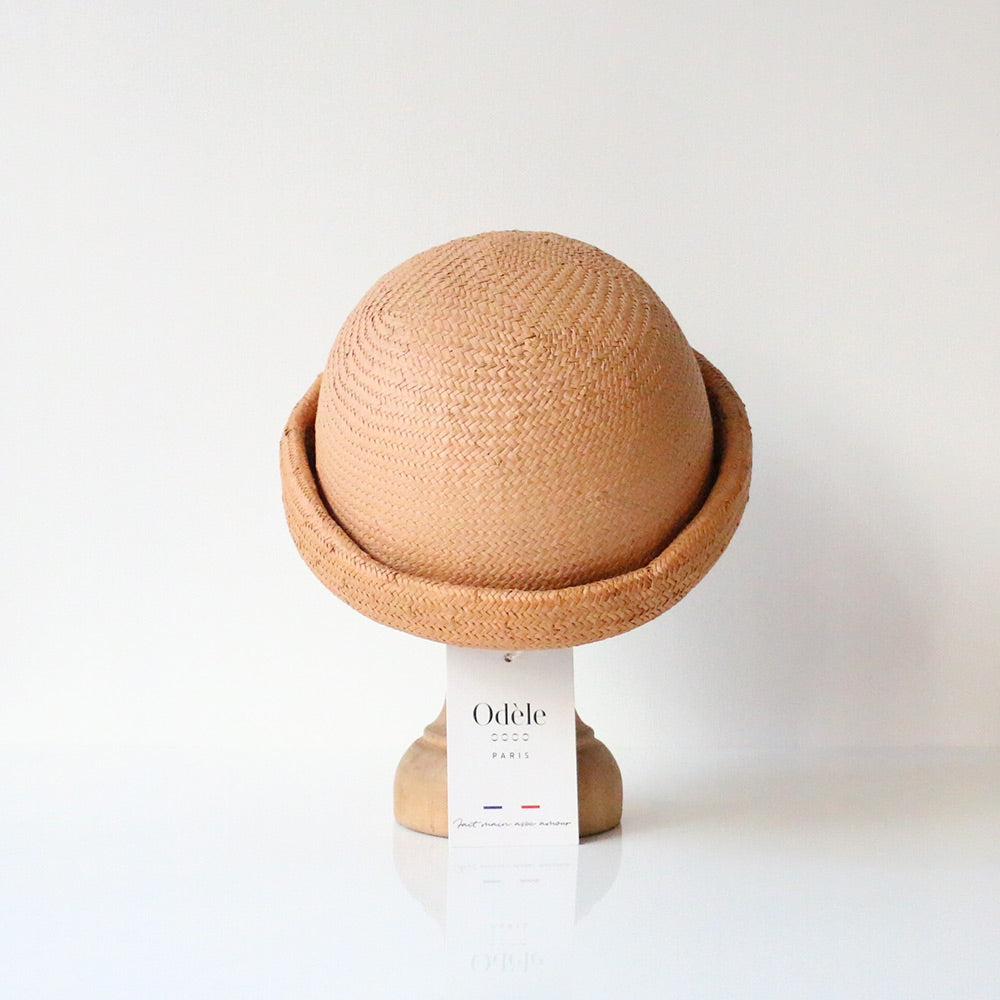 Chapeau Sacha Paille Camel