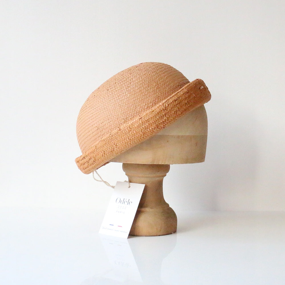 Chapeau Sacha Paille Camel