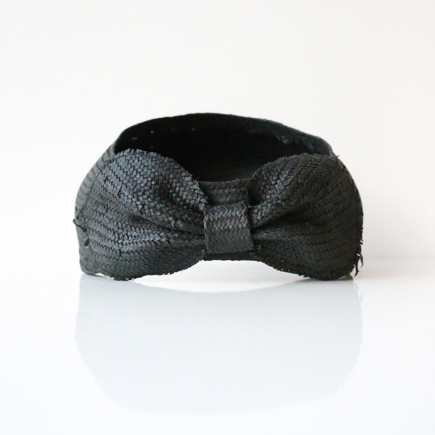 Bandeau Aimée Paille Noire