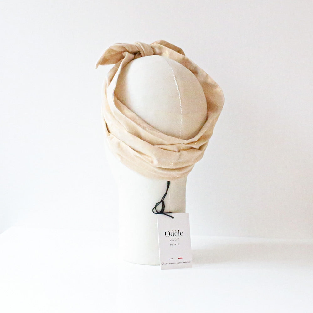 Bandeau Georgette Doré