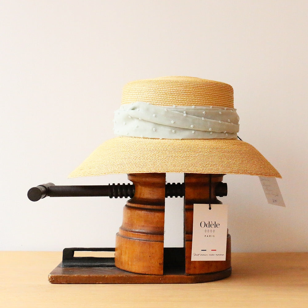 Chapeau Paille Cousue