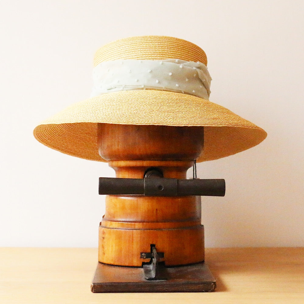 Chapeau Paille Cousue