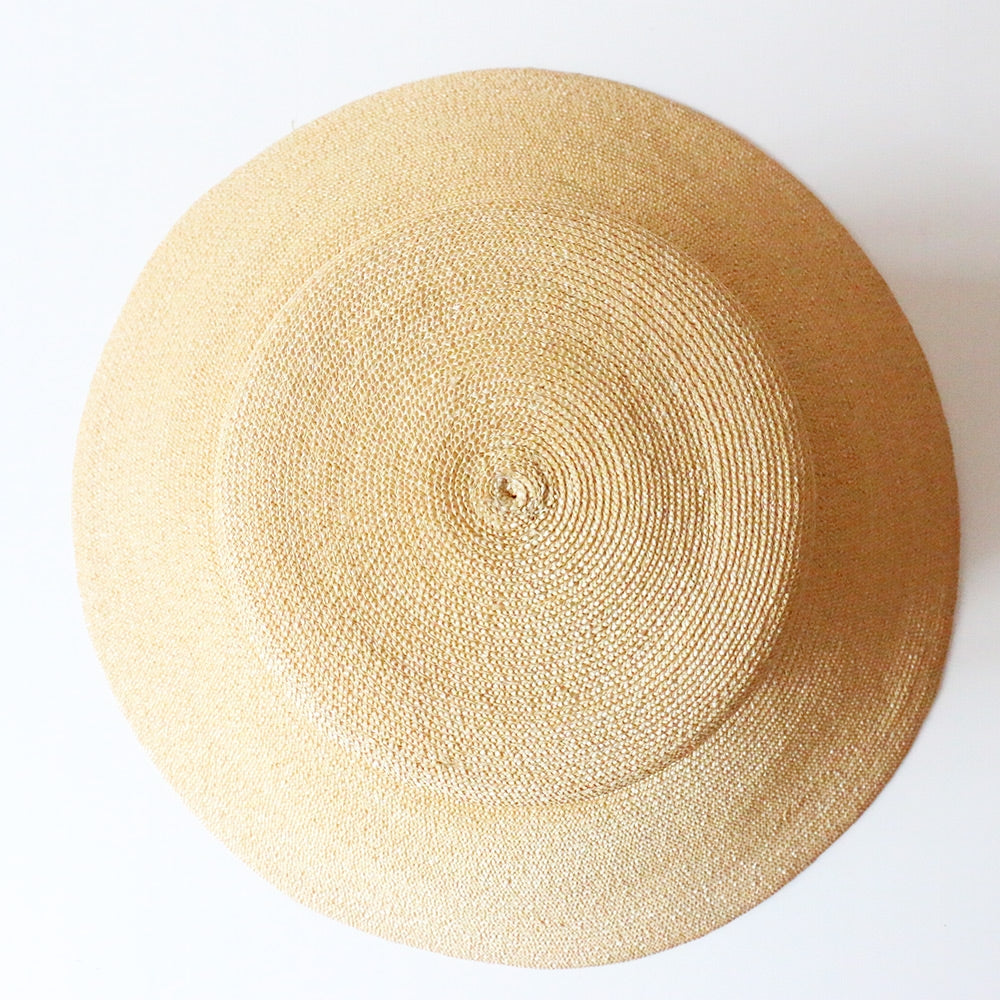 Chapeau Paille Cousue