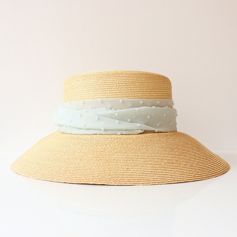 Chapeau Paille Cousue
