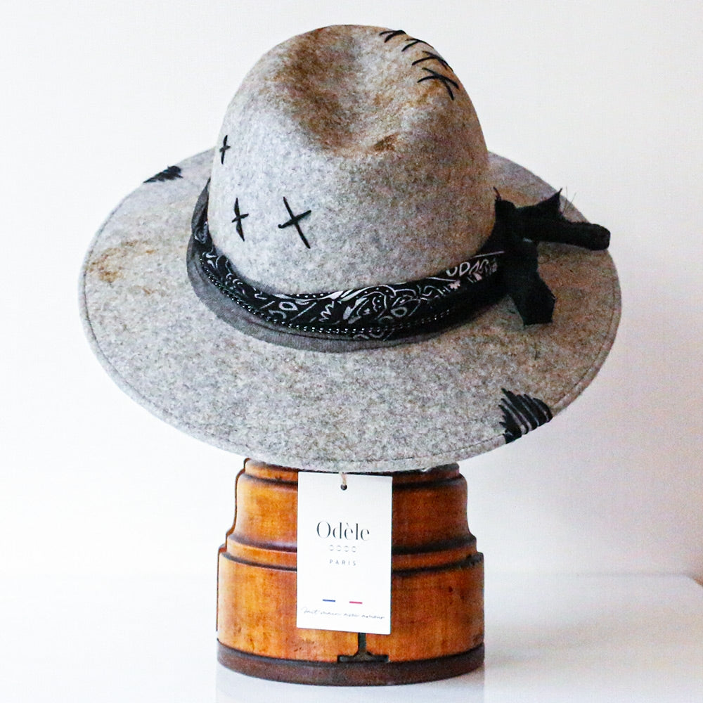 Chapeau Odèle Gris chiné Clair - Johan