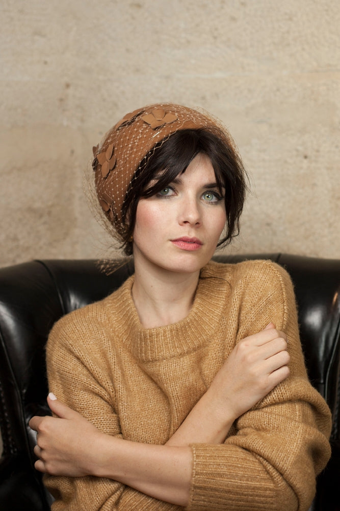 Toque Gabrielle Camel