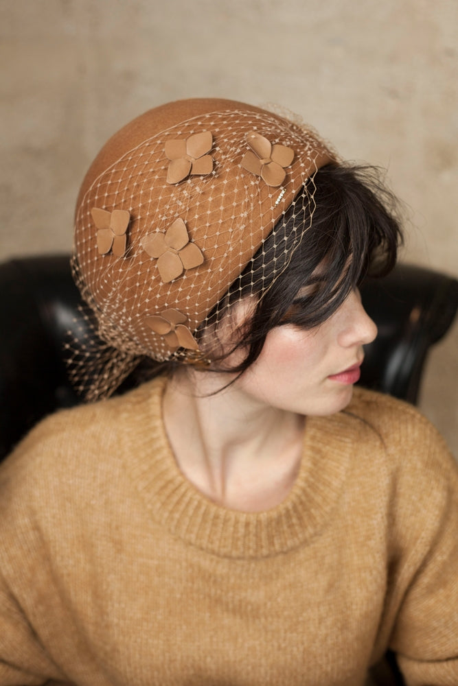 Toque Gabrielle Camel