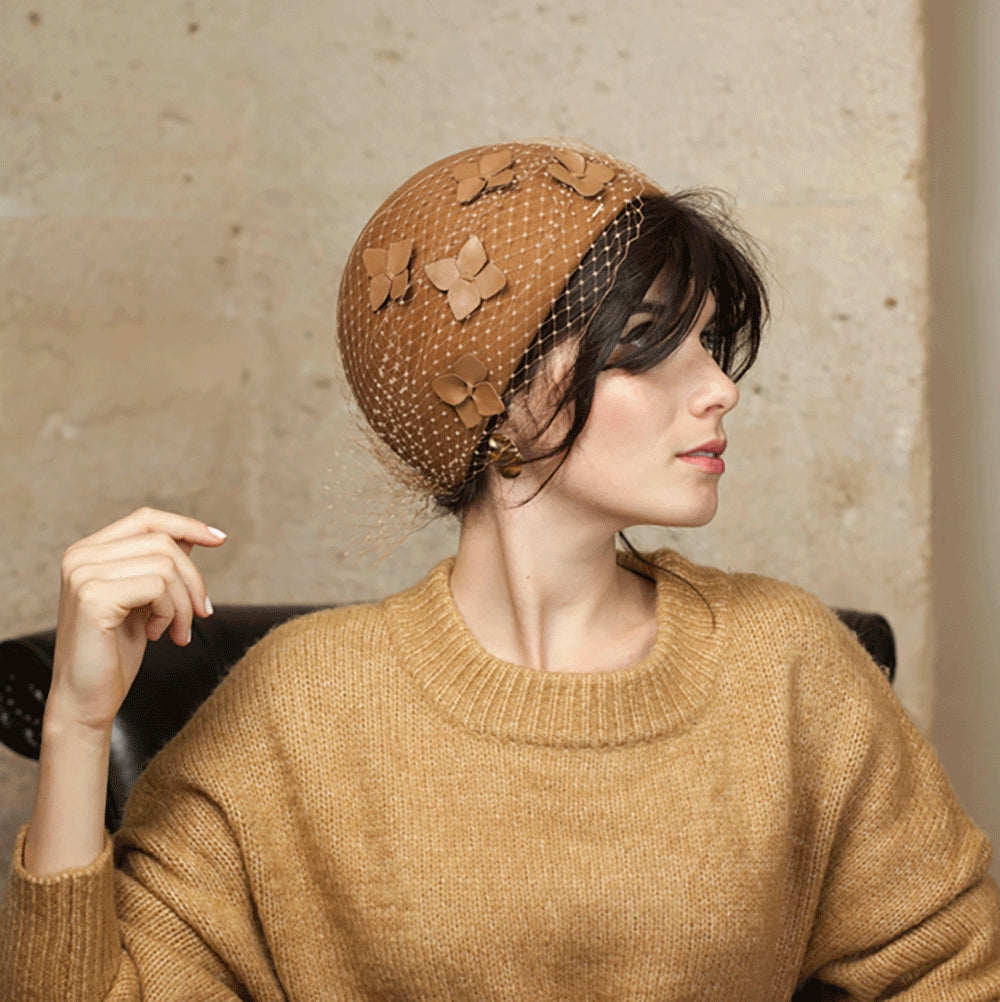 Toque Gabrielle Camel