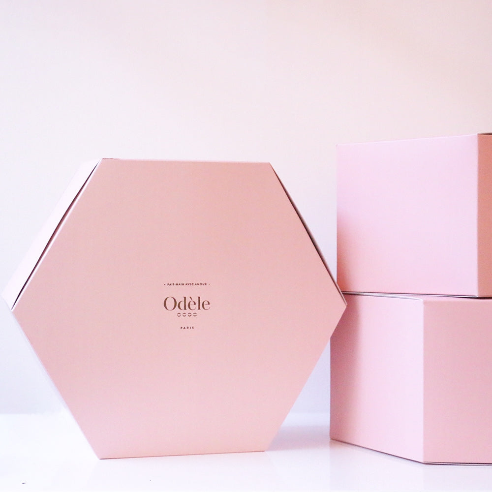 Boite Chapeau Rose