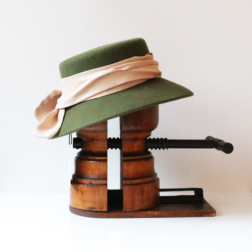 Chapeau cloche Odette Olive