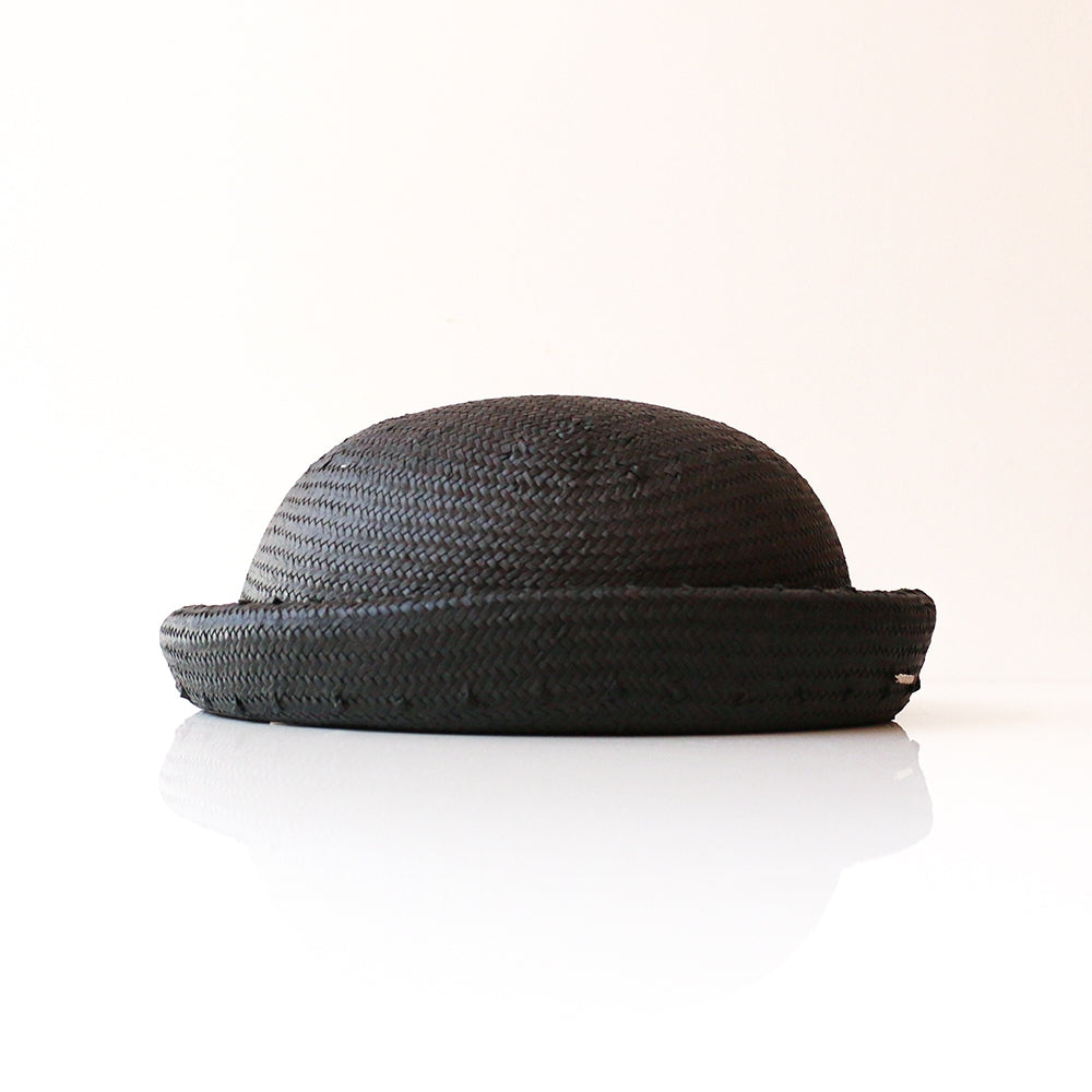 Chapeau Sacha Paille Noir