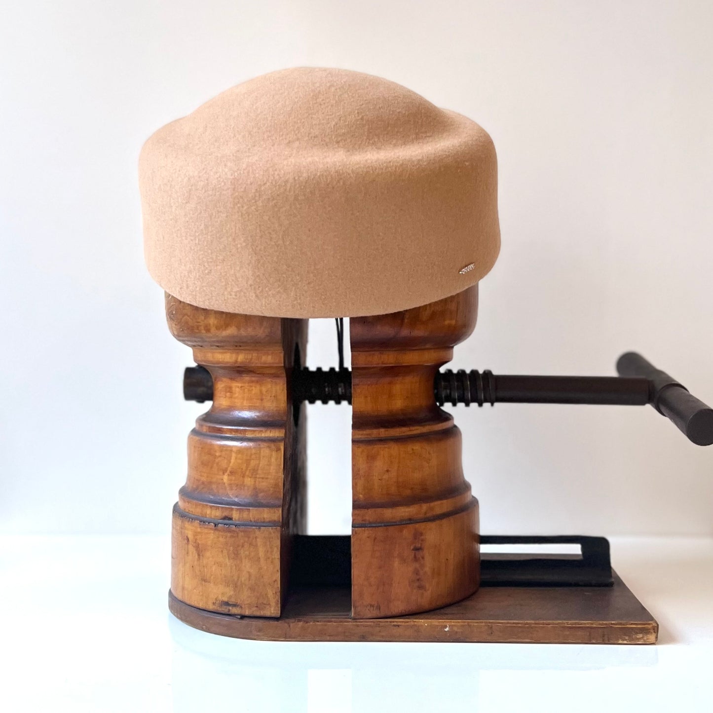 Chapeau Toque Kennedy Feutre Camel