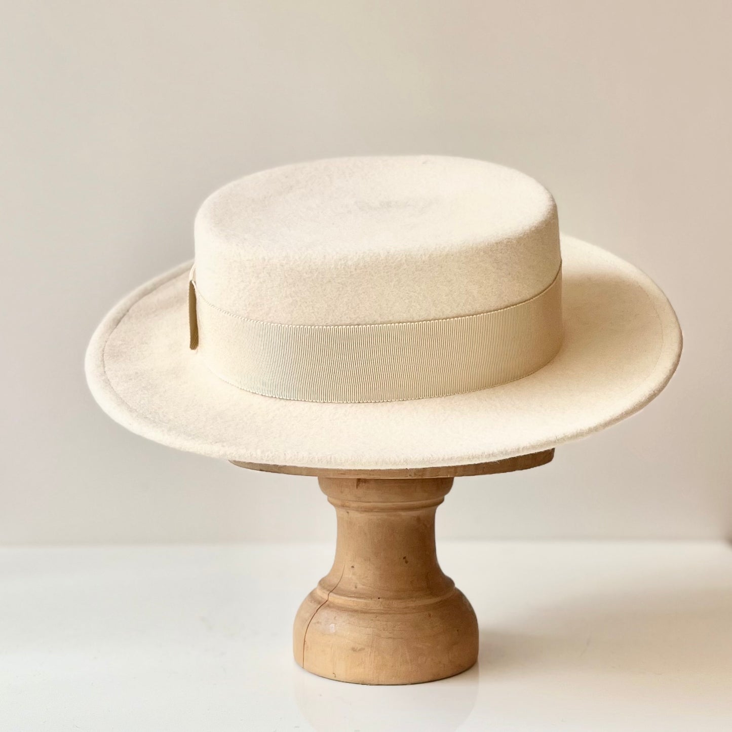 Canotier Jeanette Ivoire