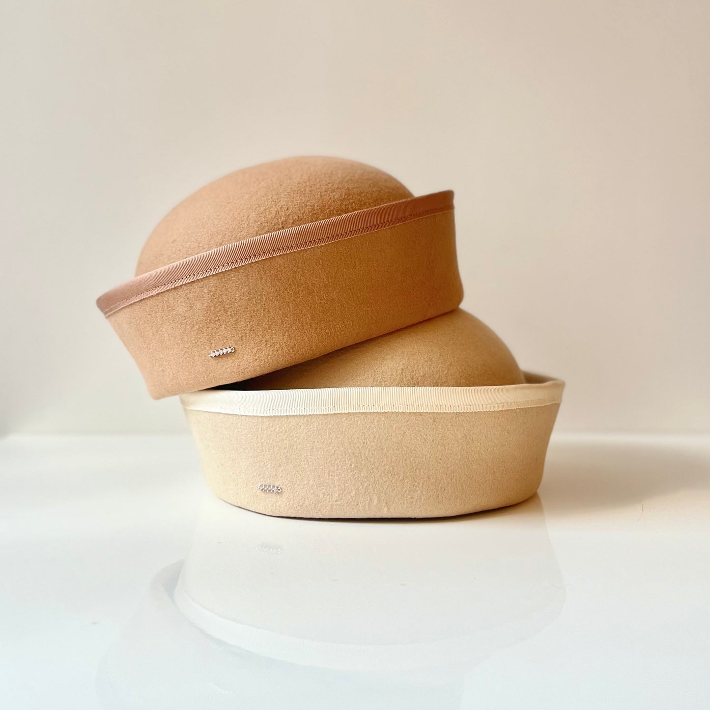 Marinette Feutre Beige Crème