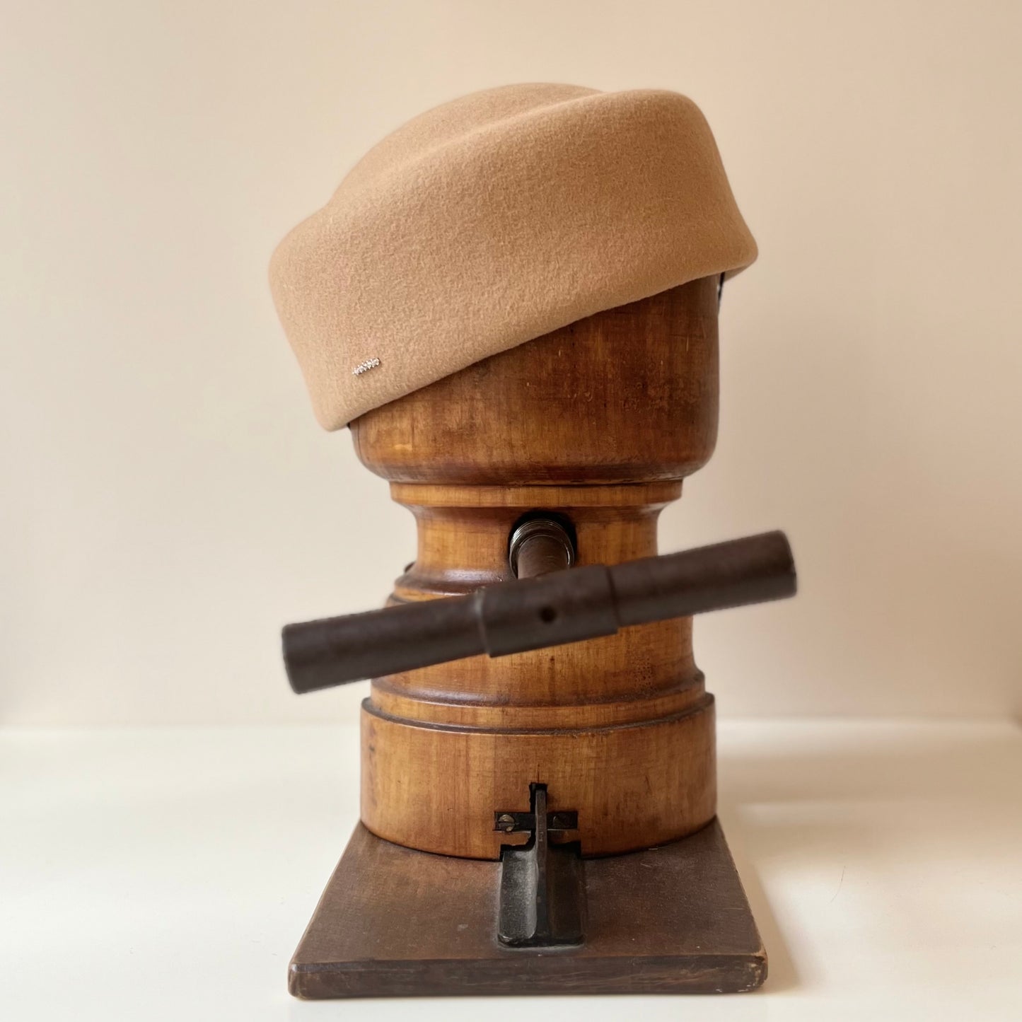 Chapeau Toque Kennedy Feutre Camel