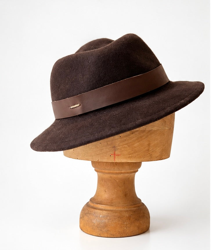 Chapeau Fred Marron