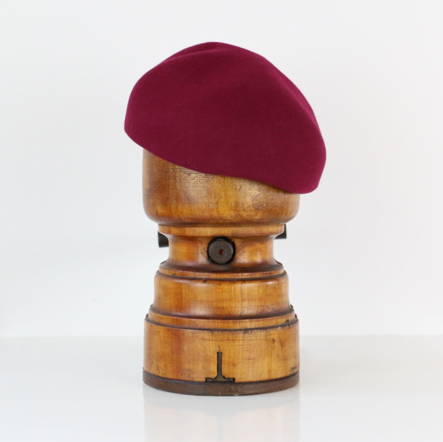Béret Paris bordeaux framboise