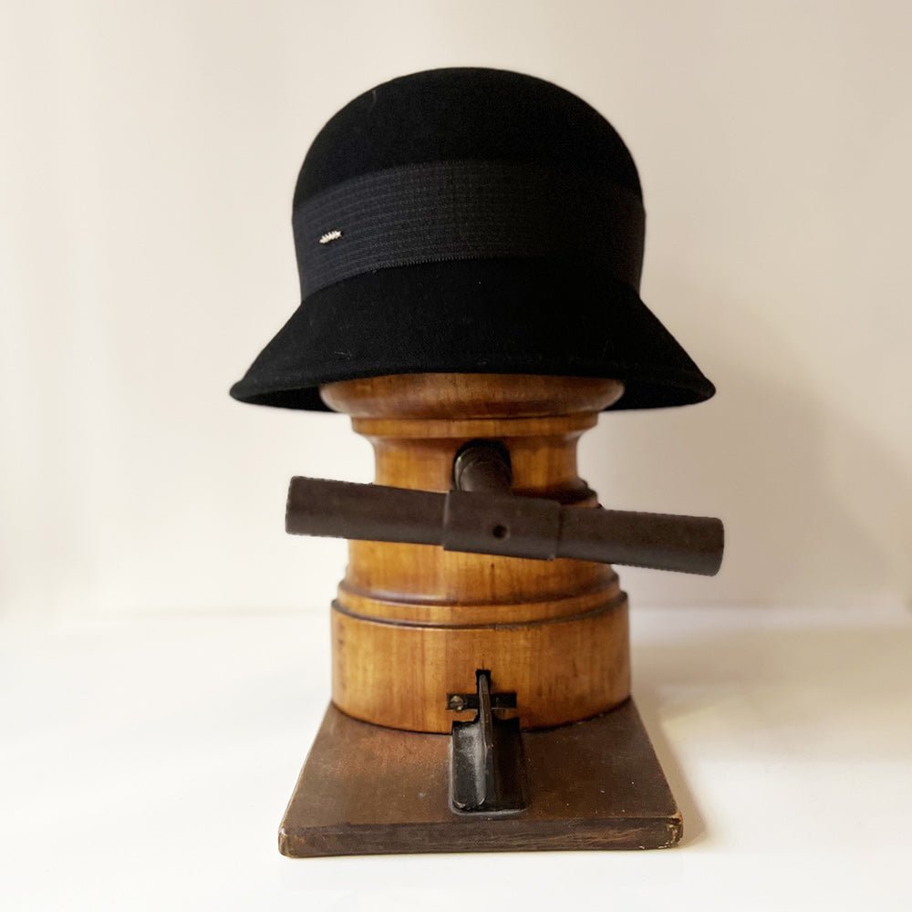 Chapeau cloche Lisette Noir