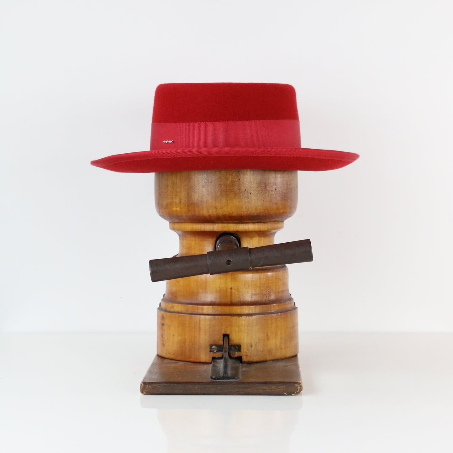 Canotier Denise Rouge